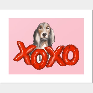 Xoxo puppy Posters and Art